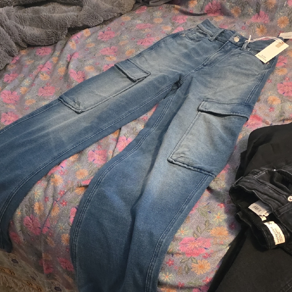 Good American Indigo Denim Pants